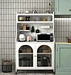 white kitchen sideboard cabinet